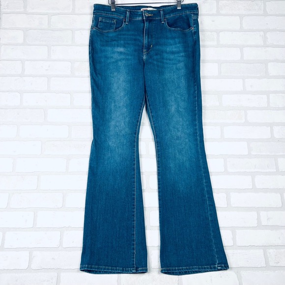 Signature by Levi Strauss & Co. Denim - Signature Levi Strauss Womens Mid Rise‎ Bootcut Jeans Blue Denim Size 12M